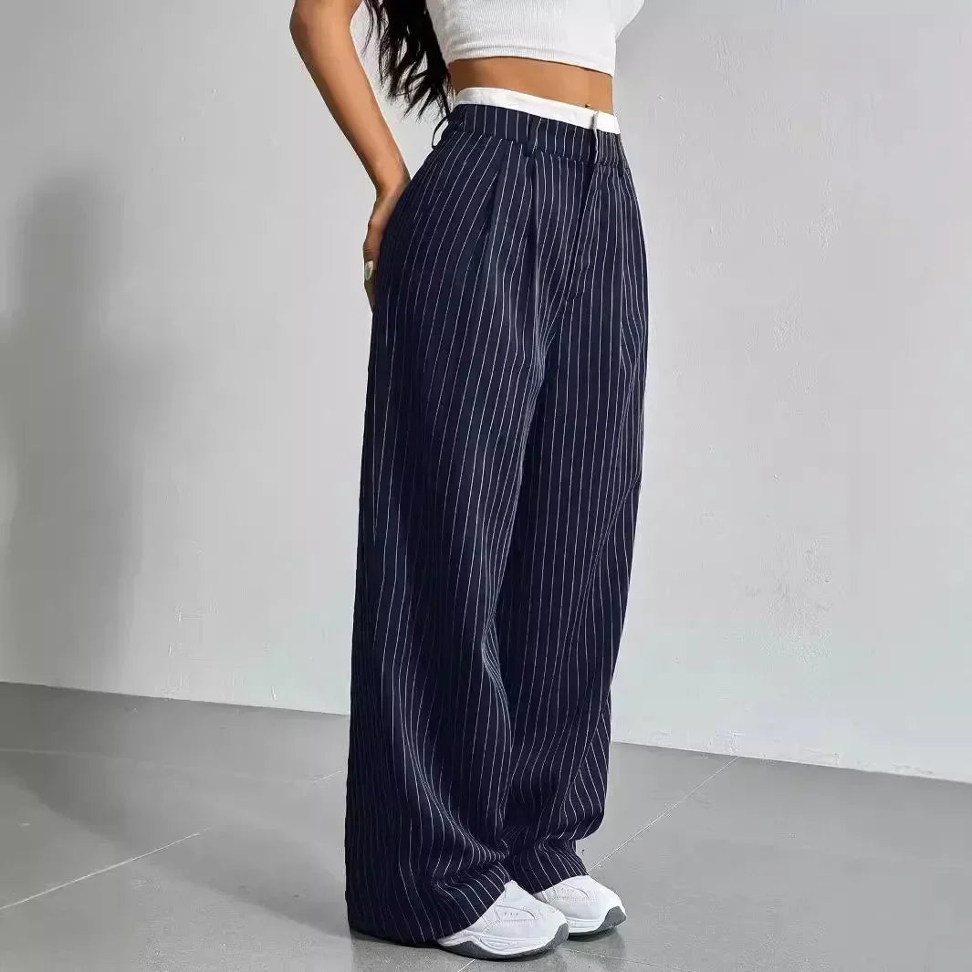 Damen Oslo Hose mit drapiertem Schnitt