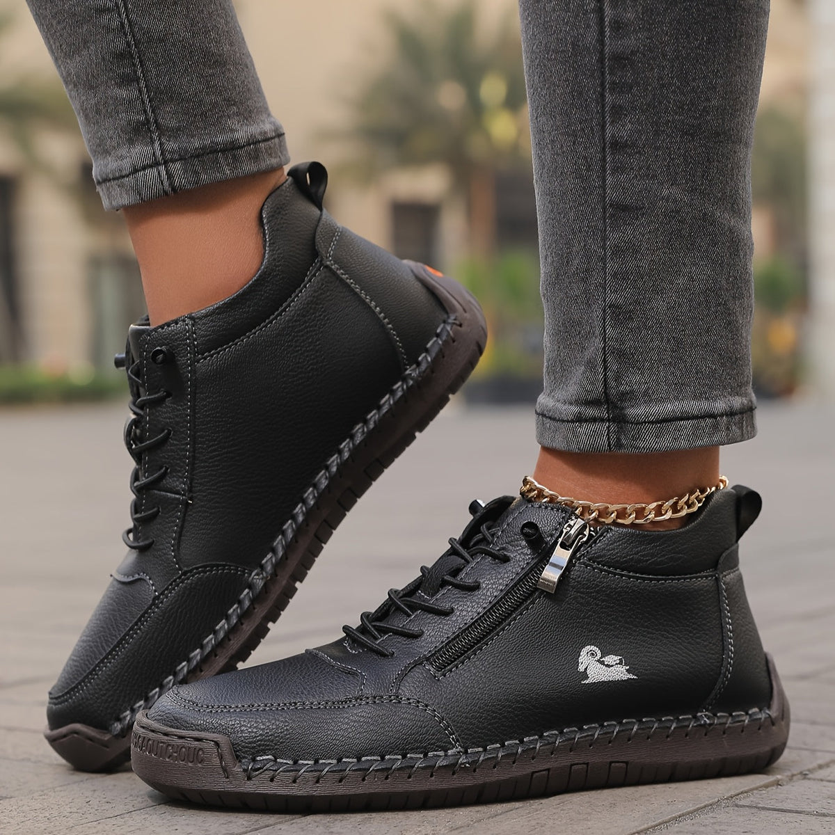 Damen orthopädische Sneaker mit gepolsterter Sohle