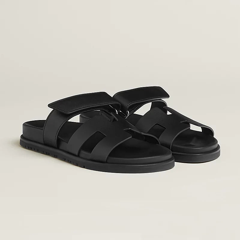 Celeste Damen Sommer Sandalen mit verstellbaren Riemen Schwarz