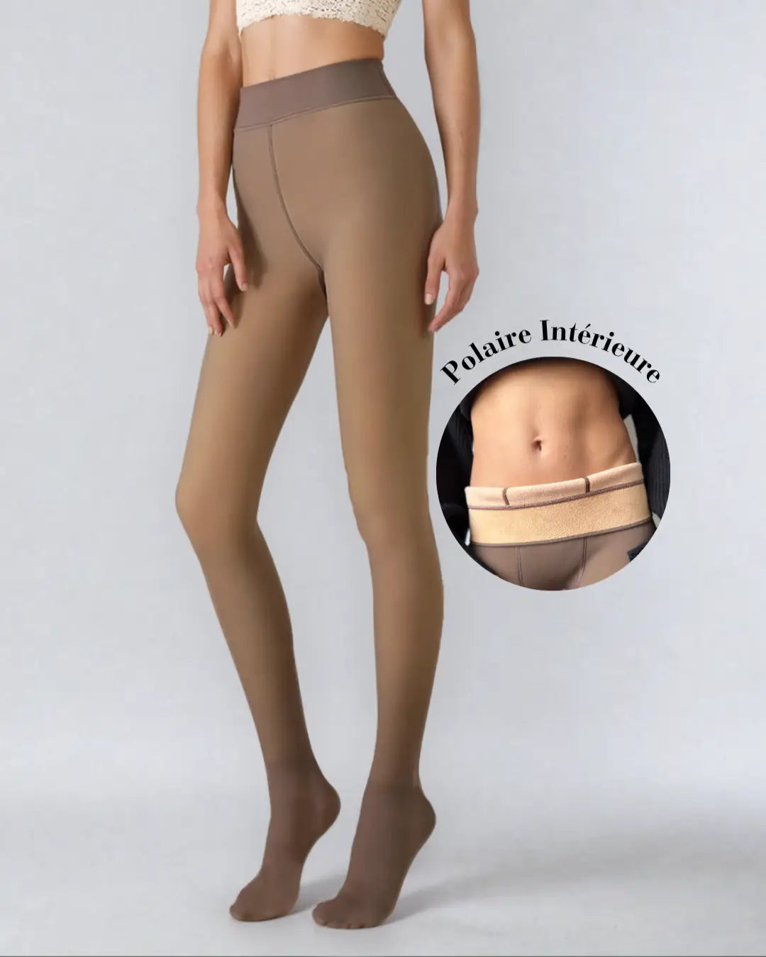 Damen Thermostrumpfhose mit Fleecefutter