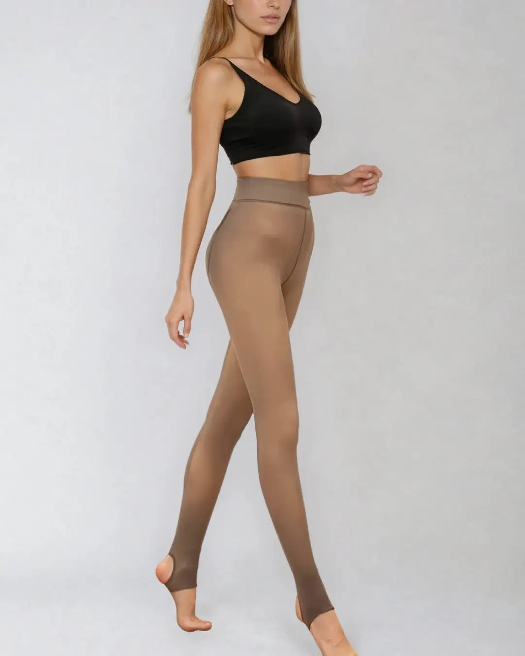 Damen Thermostrumpfhose mit Fleecefutter