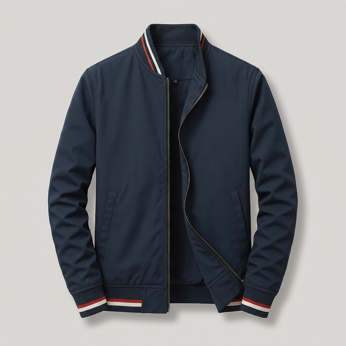 Herren leichte Übergangsjacke mit Streifen