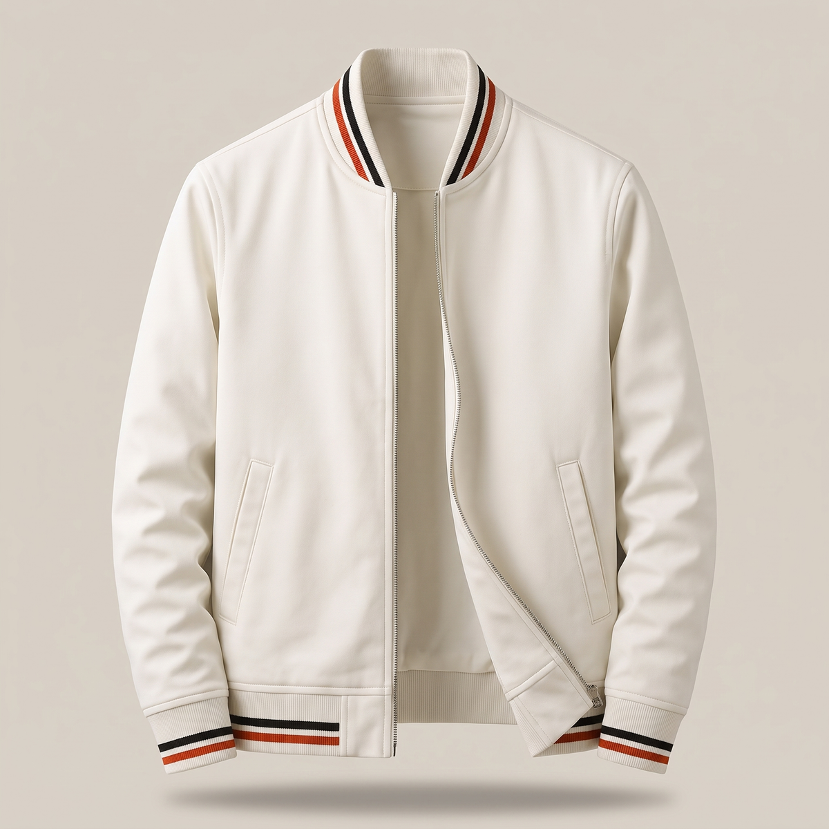 Herren leichte Übergangsjacke mit Streifen