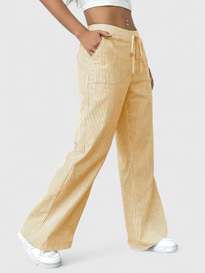Birgit™ – Bequeme Weite Hose mit Eleganten Details