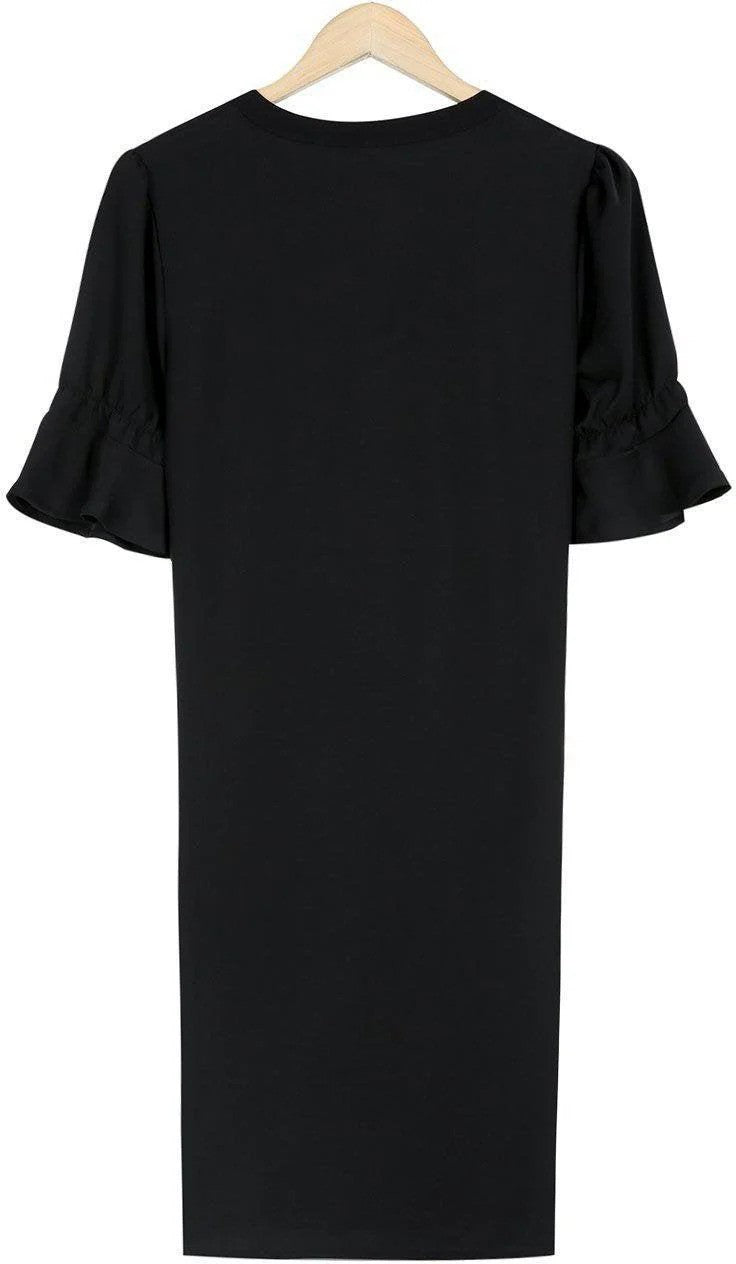 Midi Kleid klassisch und elegant für den Herbst