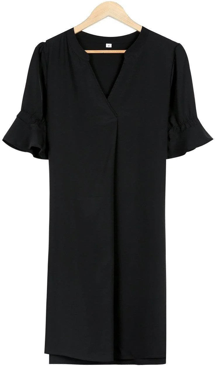 Midi Kleid klassisch und elegant für den Herbst