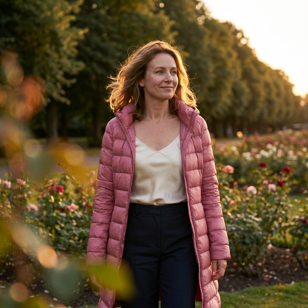 Damen ultraleichte Daunenjacke