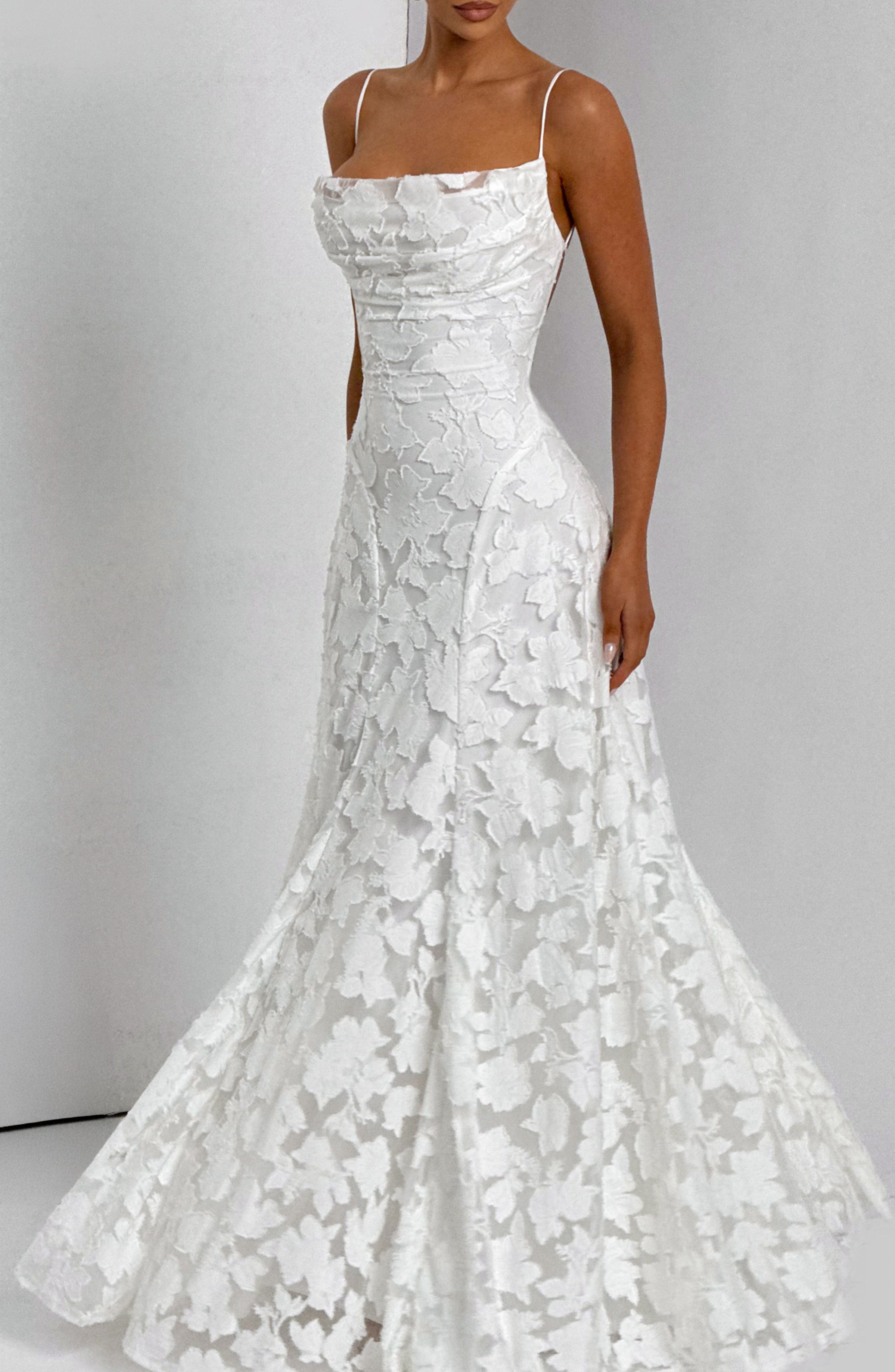 Hebe - Florales Maxikleid