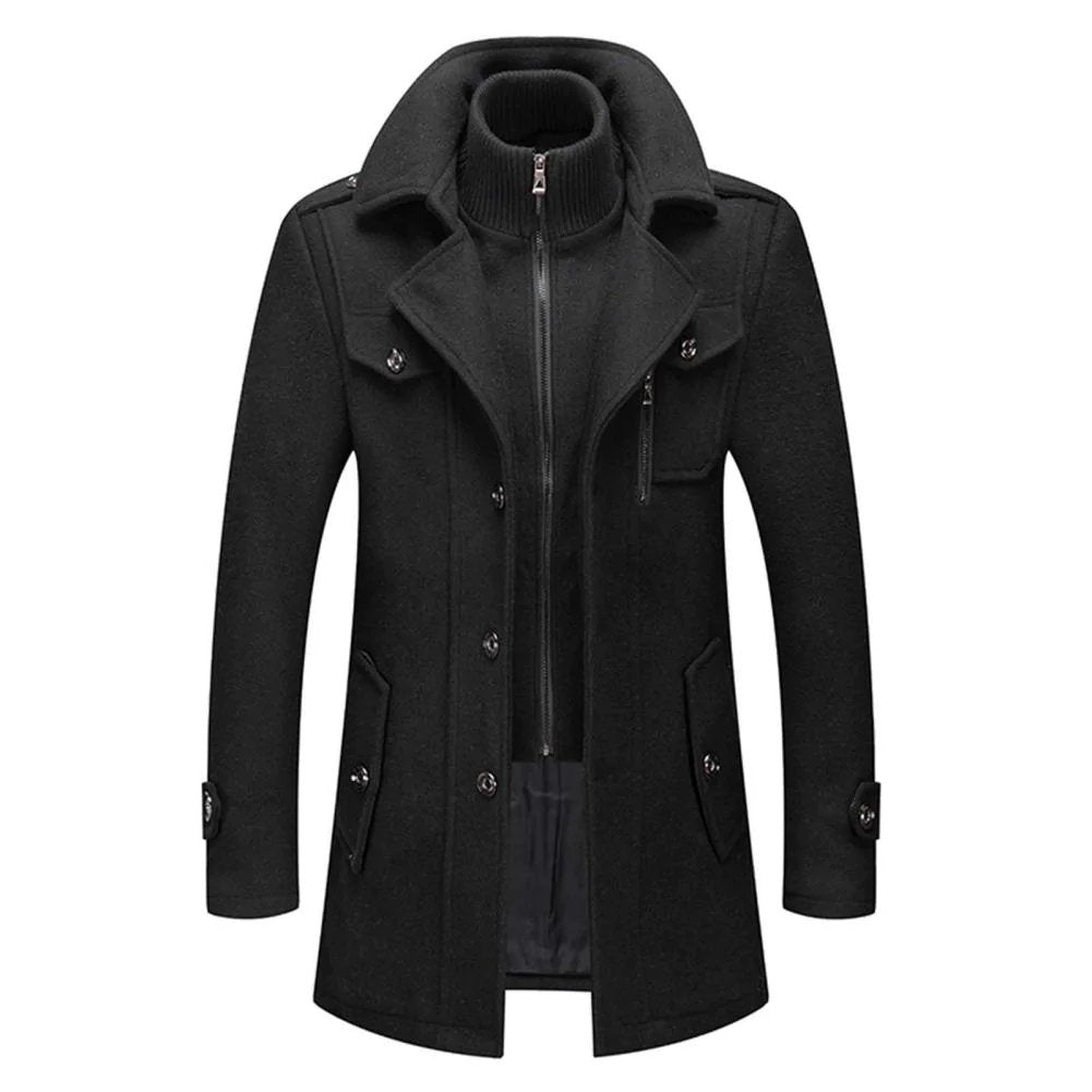 Herren Wintermantel mit Innenjacke