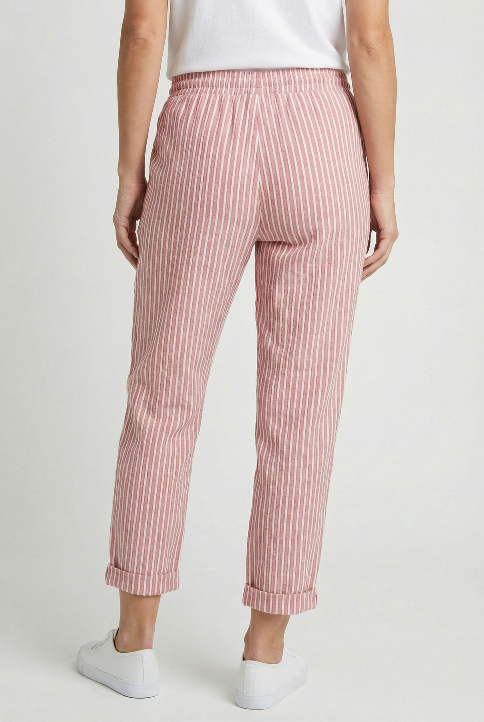 Damen Leichte Hose mit weitem Bein – Lockerer Schnitt für den Alltag