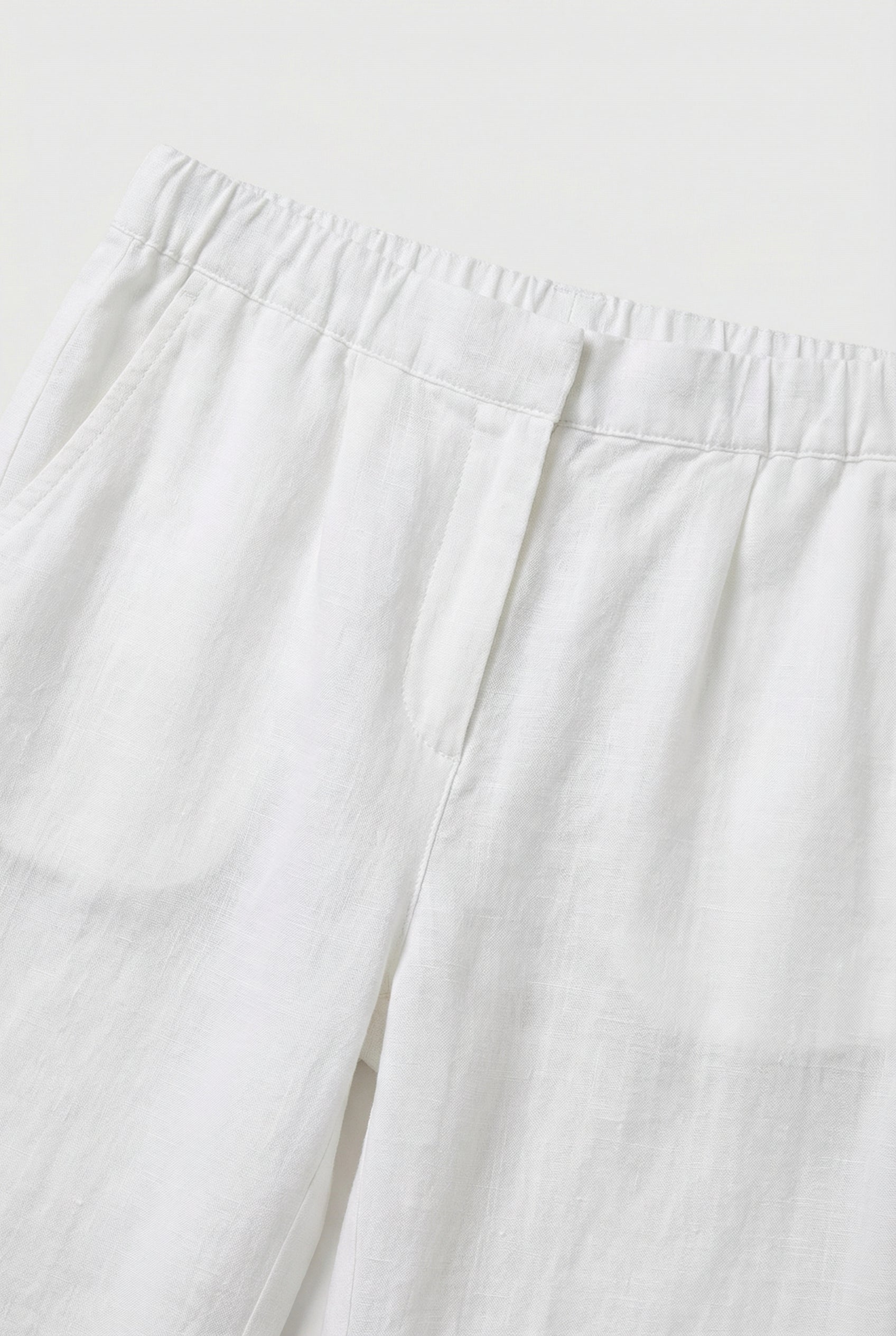 Damen Leichte Leinenhose mit geradem Bein – Sommerlicher Komfort
