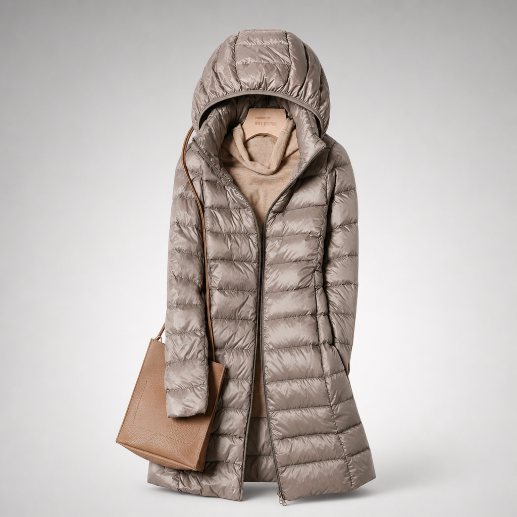 Damen ultraleichte Daunenjacke
