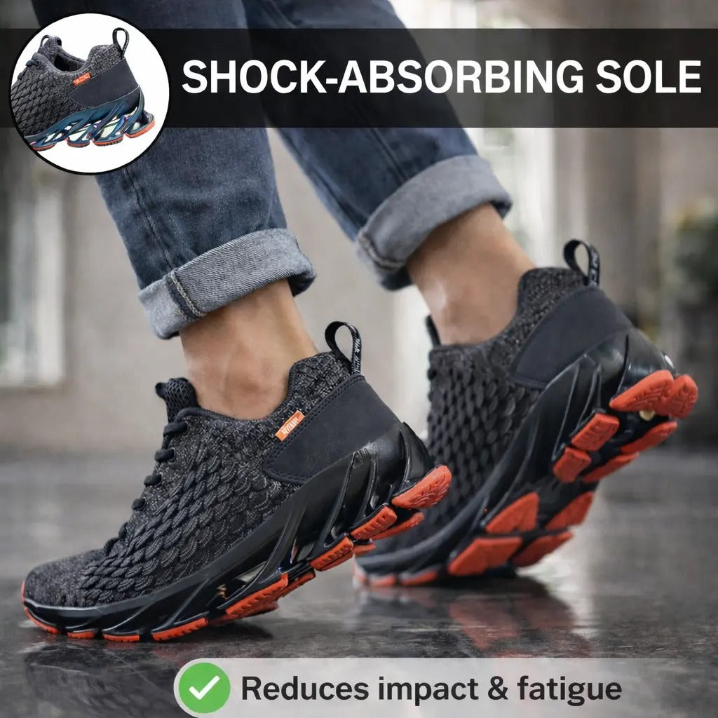 Herren Sneaker mit federnder Sohle