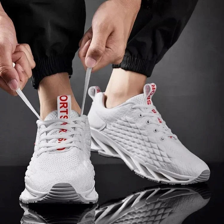 Herren Sneaker mit federnder Sohle