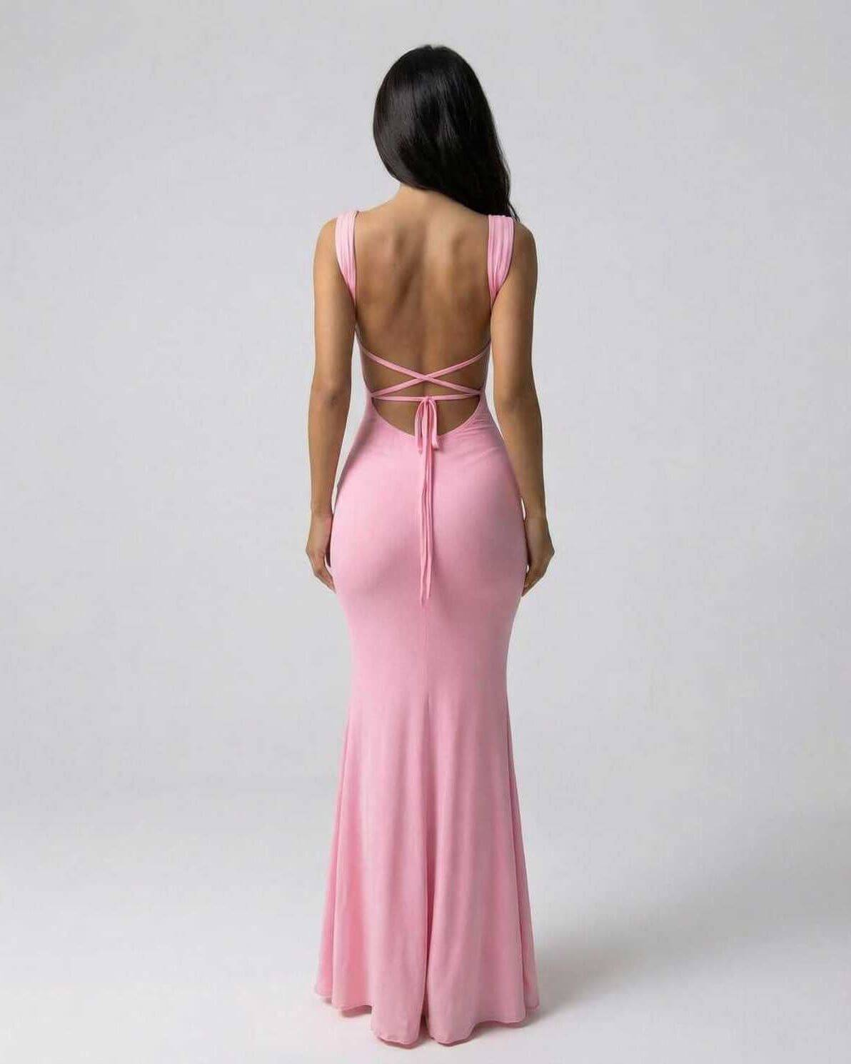 Blush Maxikleid