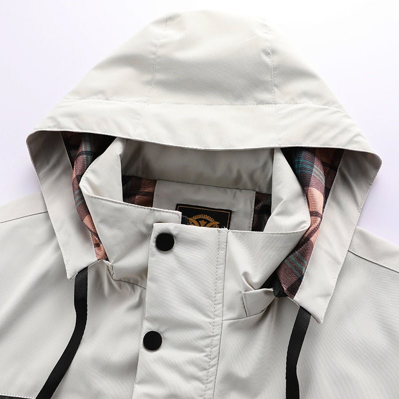 Herren wasserdichte Winterjacke für Regen und Schnee
