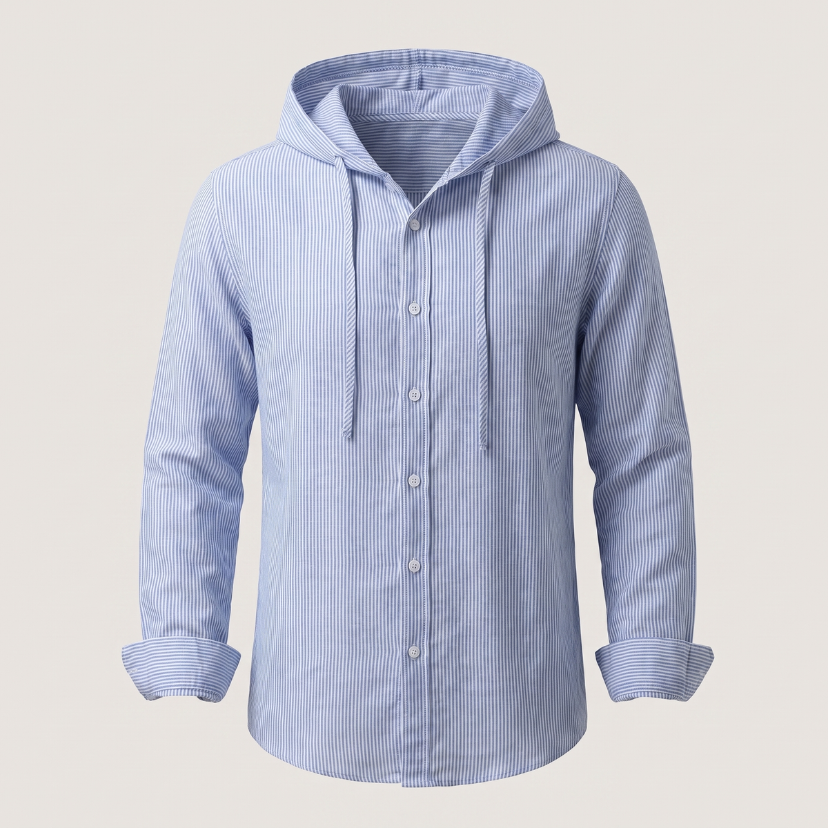 Herren Leinen Hoodie leicht für warme Tage