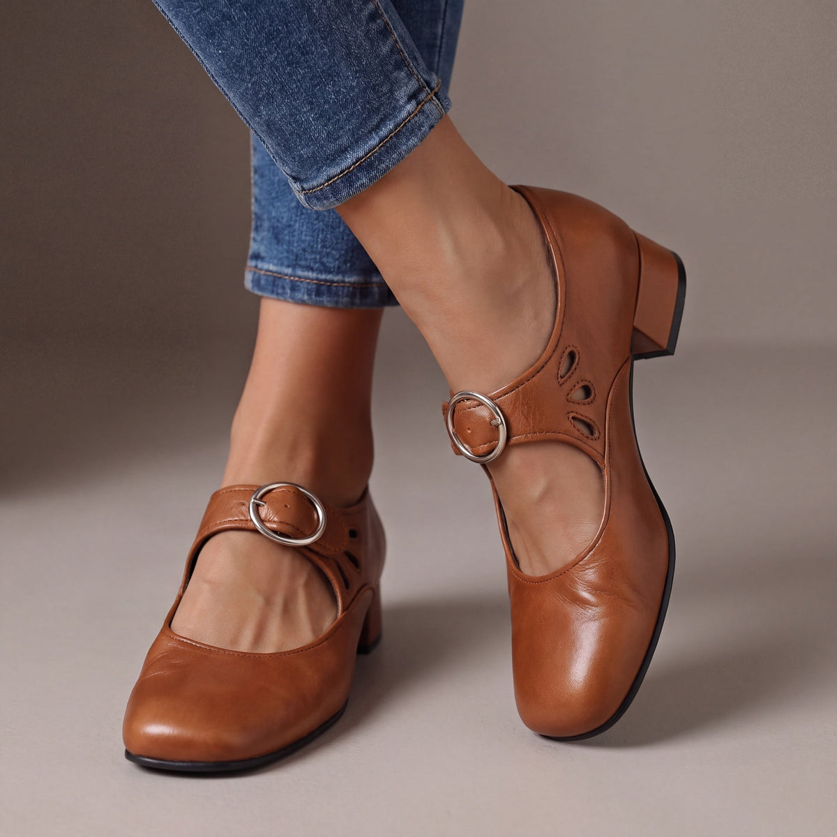 Damen Mary Jane Schuhe bequem für den Alltag