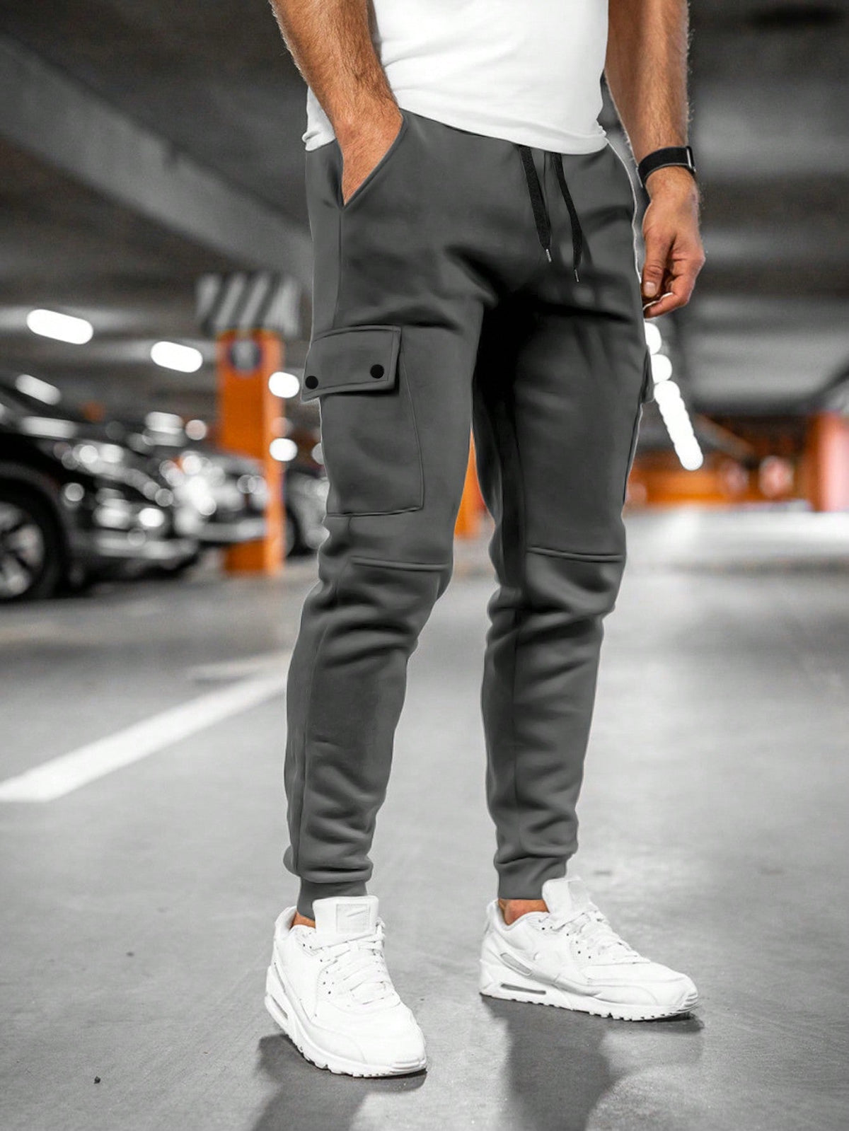 Herren Jogginghose mit Taschen bequem und lässig