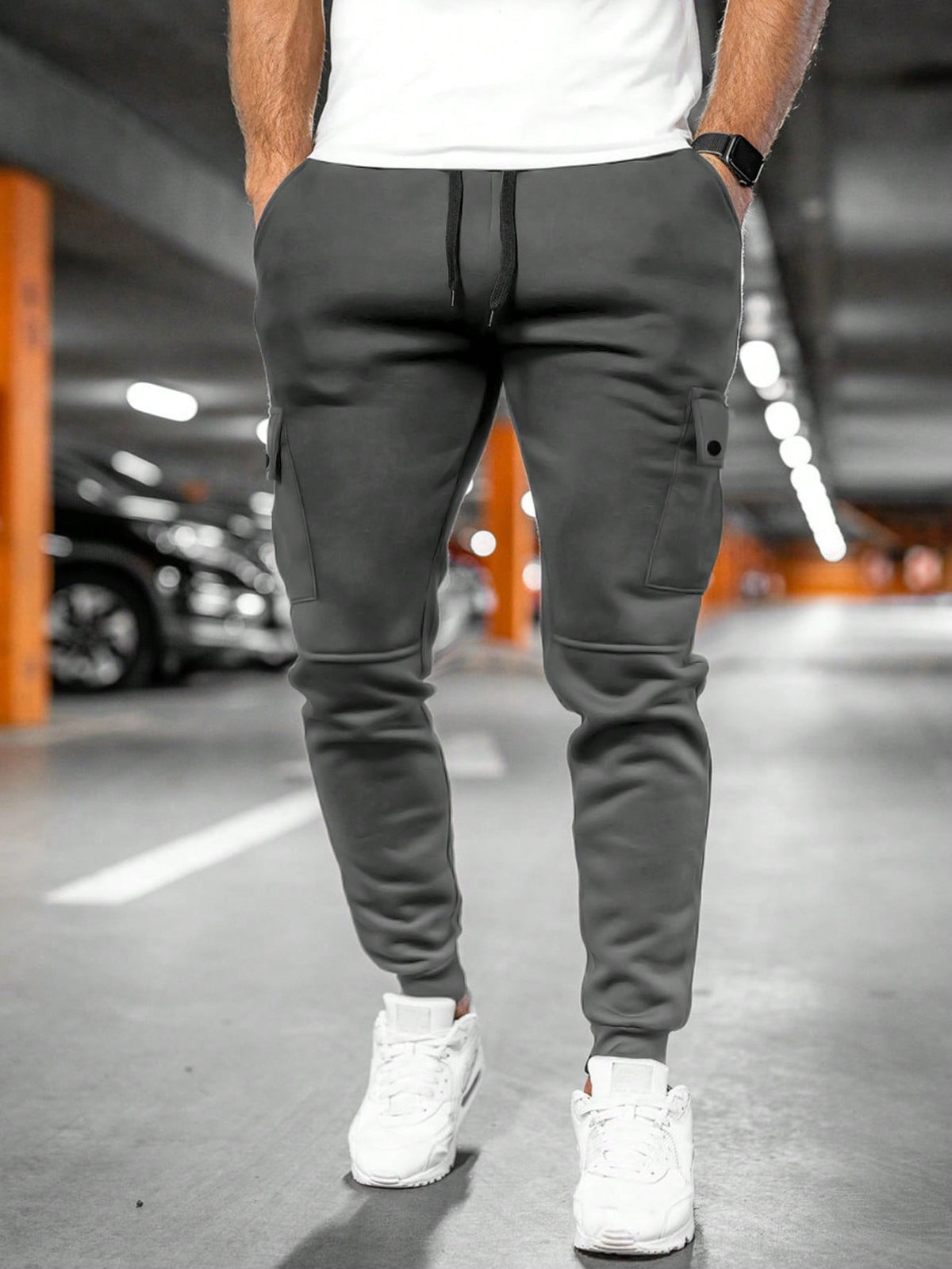 Herren Jogginghose mit Taschen bequem und lässig