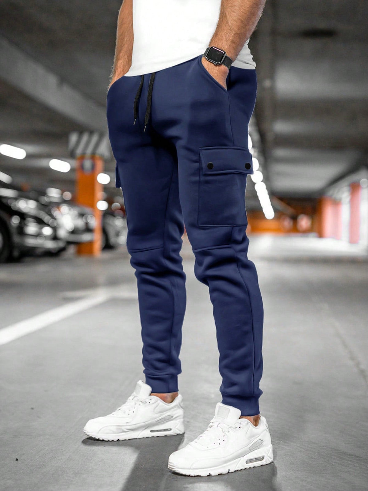 Herren Jogginghose mit Taschen bequem und lässig