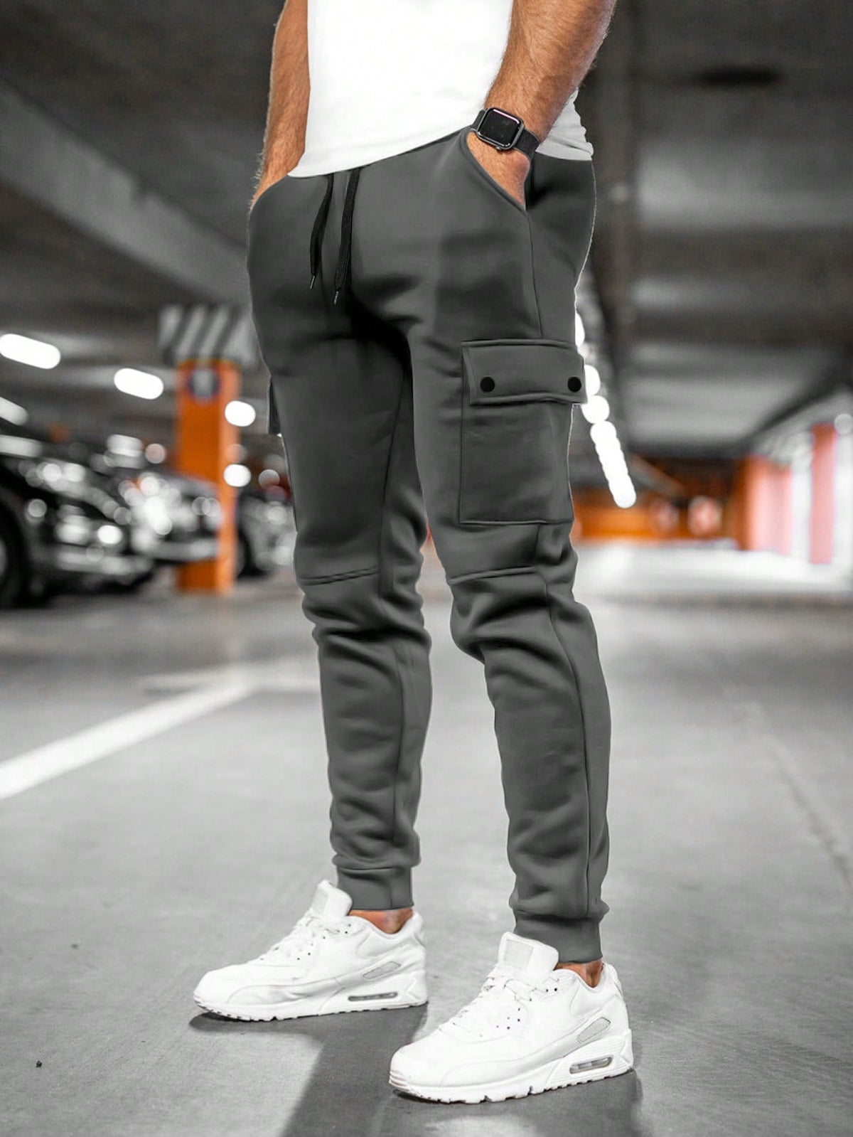 Herren Jogginghose mit Taschen bequem und lässig