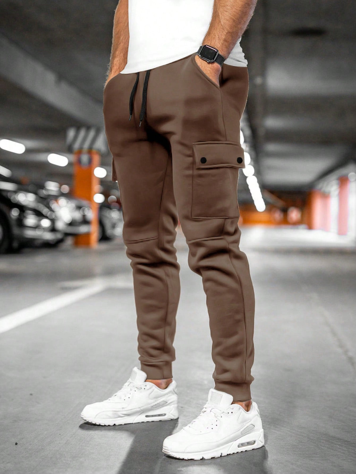 Herren Jogginghose mit Taschen bequem und lässig
