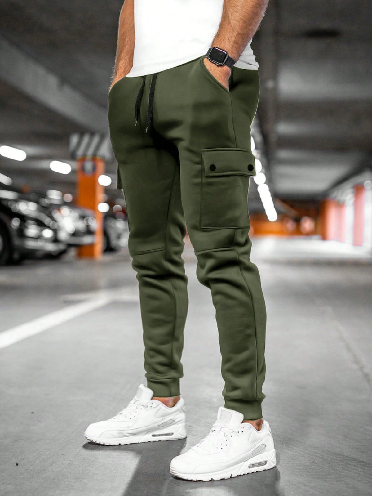 Herren Jogginghose mit Taschen bequem und lässig