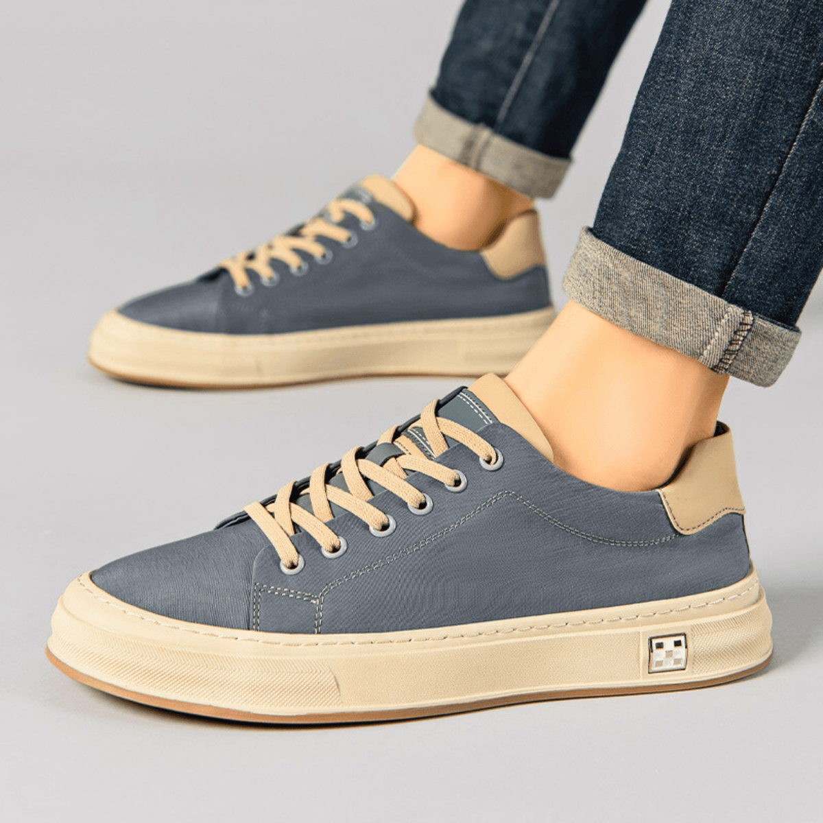 Herren Sneaker mit gepolsterter Innensohle für den Alltag