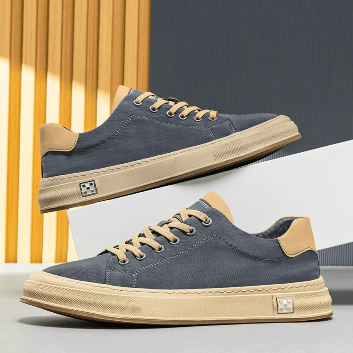 Herren Sneaker mit gepolsterter Innensohle für den Alltag