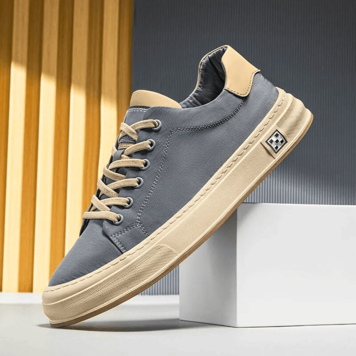 Herren Sneaker mit gepolsterter Innensohle für den Alltag