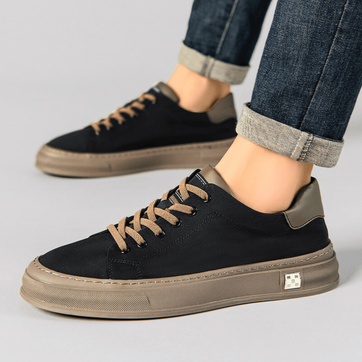 Herren Sneaker mit gepolsterter Innensohle für den Alltag