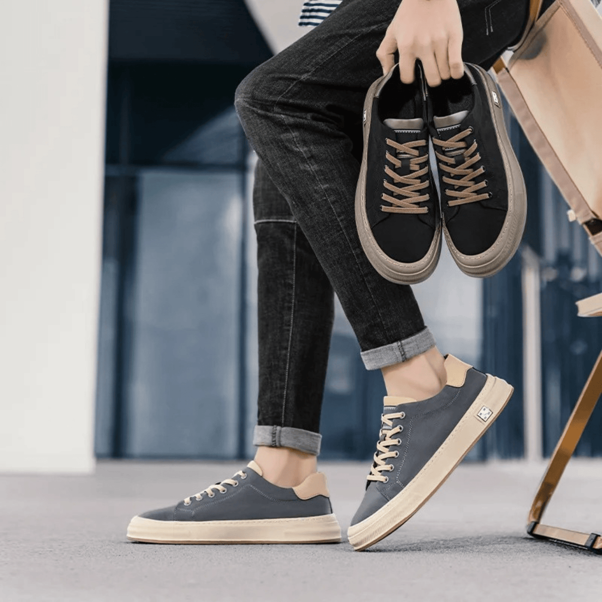 Herren Sneaker mit gepolsterter Innensohle für den Alltag