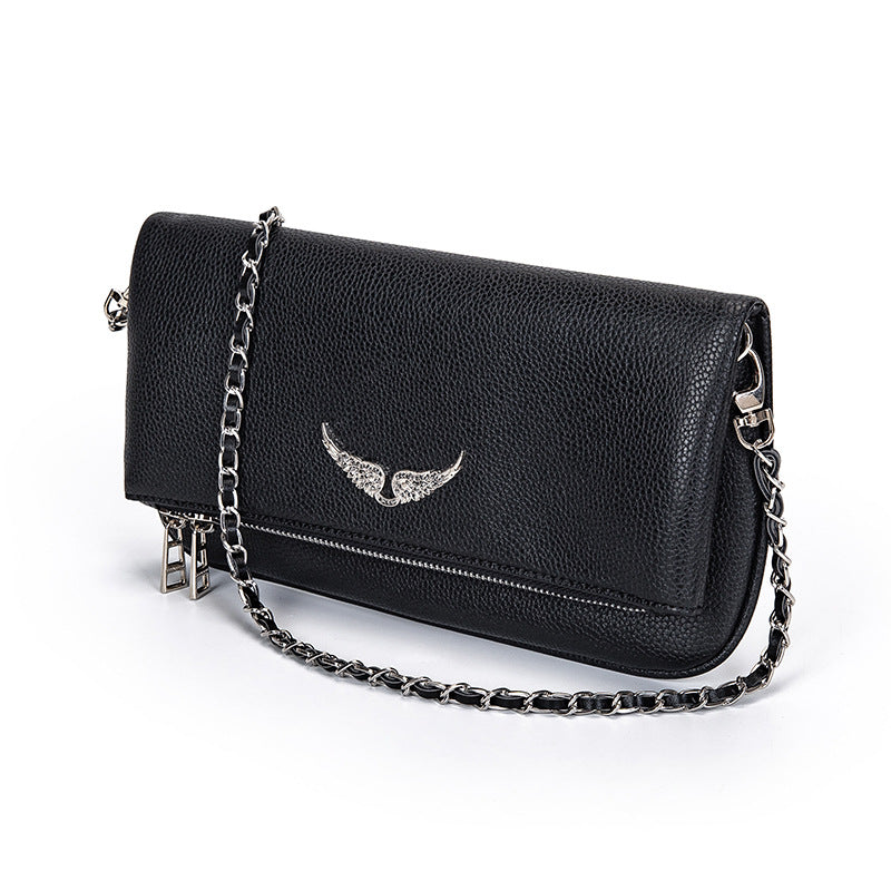 Damen elegante Pochette Handtasche mit Riemen