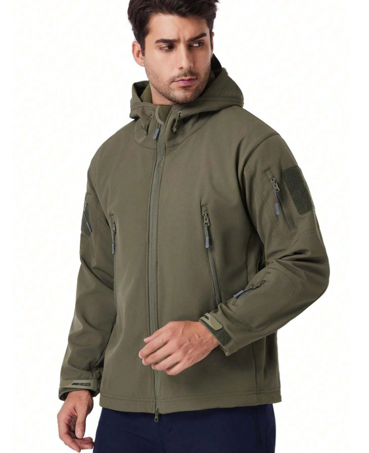 Herren Outdoor Set wasserdicht mit Fleecefutter